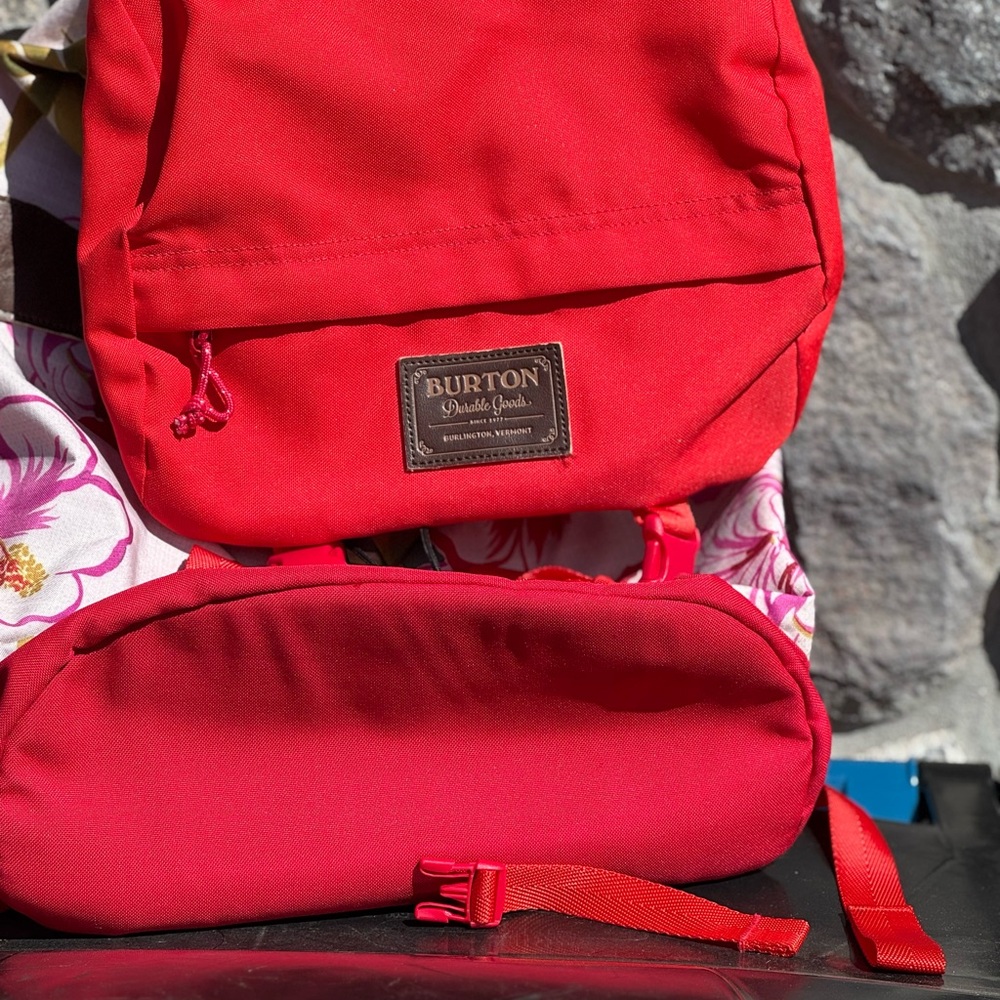Burton Vibrant Red Backpack